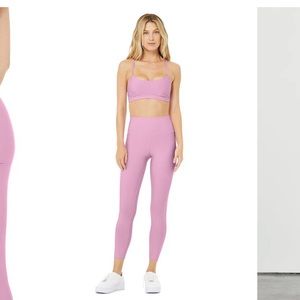 NEW 7/8 Airlift Legging in Pink Lavender